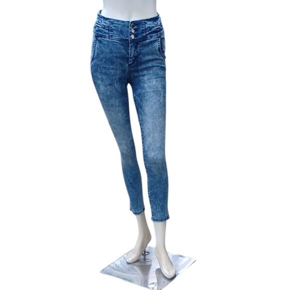 8103.....bebe Skinny Jeans Size 26, W22" 24"Inseam  9"Inseam - Picture 2 of 6